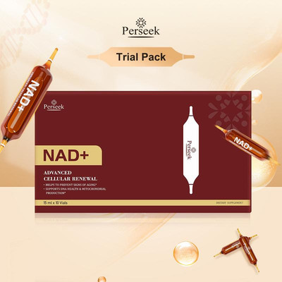 Perseek NAD for Anti-Aging   1200Mg Advanced Cellular Renewal | Enhances Skin, E