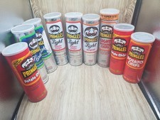 Vintgae 1980s Pringles Can Lot Of 9