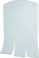 Vinyl Dog Door Flap, Fits 13.2 X 19.5-In Wooden Dog House Opening, Doggie Door