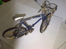 Vintage Mini Mountain Bike Model Metal Doll Size Bicycle Riding Toy