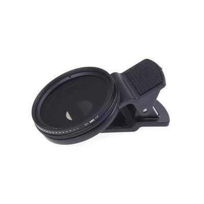 37mm Adjustable Phone Camera ND Lens Filter ND2‑400 Neutral Density Clip-On D - Bild 1 von 4