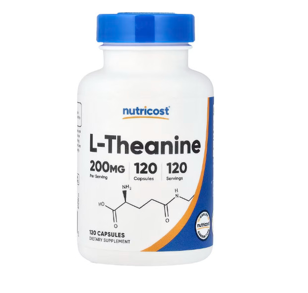 L-Theanine, L theanine , 200mg , 120 capsules, Best Sleep Aid Cognitive Memory