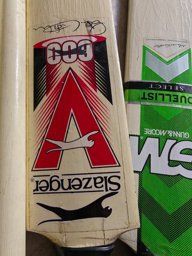 Used cricket equipment incl Slazenger and GM duelist bats Size 4 and 5 - Picture 8 of 12