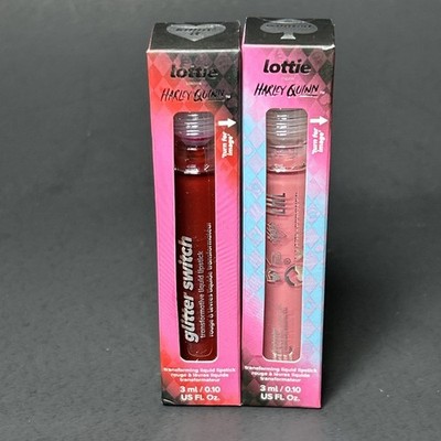 2 Lottie London Transforming Liquid Lipstick Wanted & Killin It Matte to Glitter