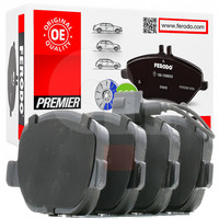 Ferodo BremsbeläGe Set Hinten FüR Alfa Romeo Giulietta 1.4 1.8 TB 1.6 2.0 Jtdm