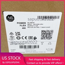 Allen-Bradley 22C-D017N103 POWERFLEX 400 22CD017N103 US Free Tax