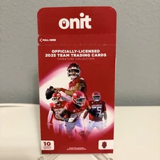 2025 ONIT University of Arkansas Razorbacks Football Trading Cards Single Pack