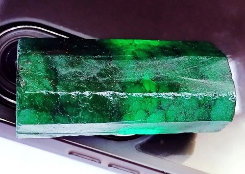 Certified 250+ Ct Natural Colombian Emerald Rough Loose Gemstone