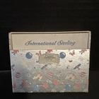 Haertl’s Jewelers Neenah, WI Sterling Silver 3pc Baby Flatware Set, Boxed