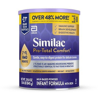 Similac 360 Total Care Gentle Comfort Baby Formula, 29.8 OZ - 2 PACK 9/1/27