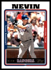 Phil Nevin 2005 Topps Updates & Highlights #UH61 Rangers MLB READ FREE SHIPPING