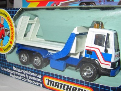 Matchbox Superfast #30 Artic Truck LEYLAND felirat a fülke elején