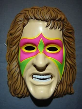 THE ULTIMATE WARRIOR MASK PVC WWF LEGENDARY WRESTLER 1991 TITAN SPORTS RUBIES 