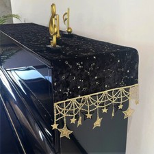 Moderne Piano Housse Velours Piano Banc Housse Chiffon Clavier de Gland