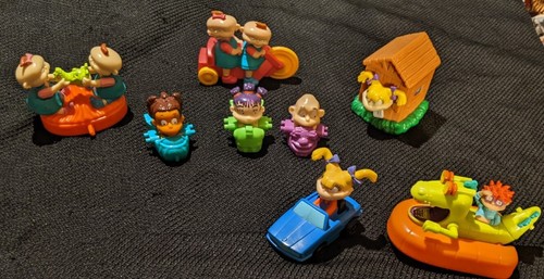 VTG RUGRATS Burger King Fast Food Tommy,Chuckie,Angelica,Phil, Lil, Suzie, CARS  - Afbeelding 1 van 10