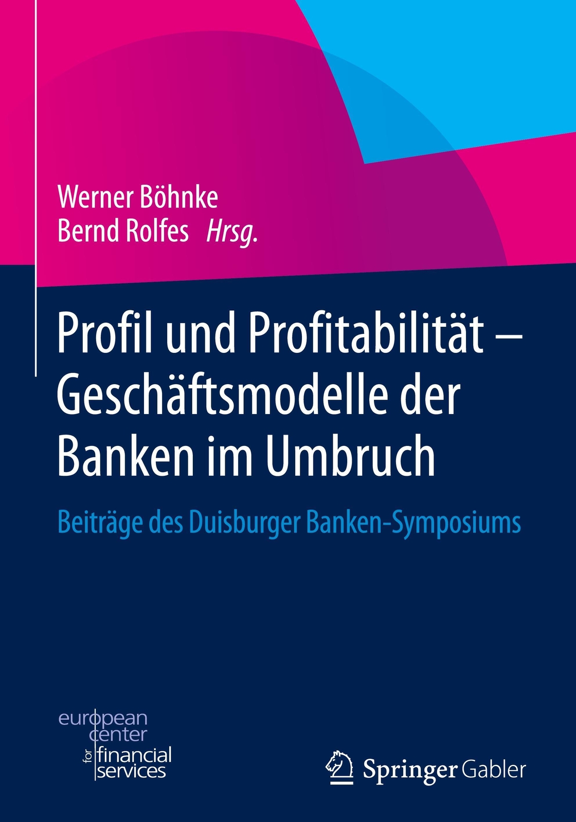 Thumbnail - Bernd Rolfes (u. A.) | Profil Und Profitabilität - Geschäftsmodelle