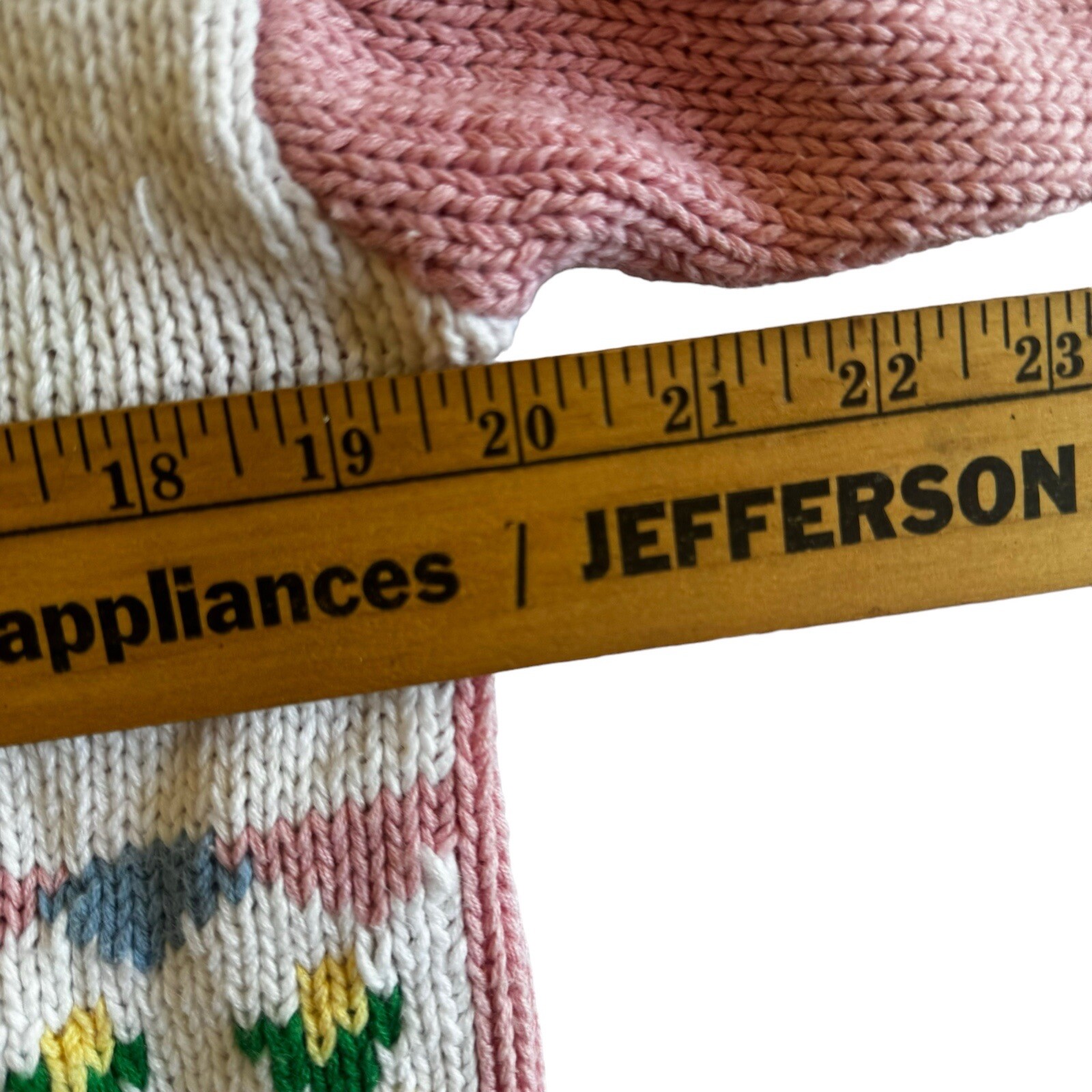 Alexandra Bartlett size LARGE Easter Sweater card… - image 13