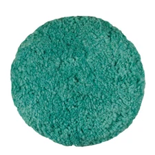 Presta 890143 Rotary Blended Wool Buffing Pad Green Light Cut/Polish