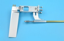 New 110mm Dual Water Pick Up Rudder Strut 4mm Shaft Set for Electric RC Boat