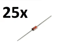 25x Pieces  1N4753A 1W 36V ZENER DIODE E75