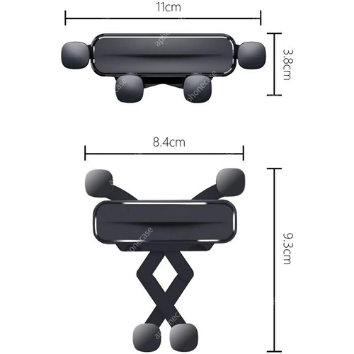 Phone Holder Mount For Nissan Murano 2015-21 Dashboard Air Vent Phone Stand Kit - Picture 7 of 9