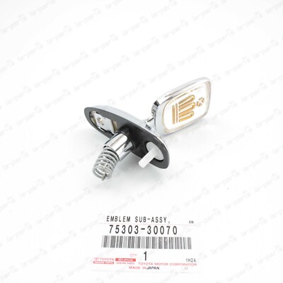 NEW GENUINE TOYOTA CROWN FRONT HOOD LOGO EMBLEM 75303-30070 OEM | eBay