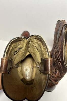 Brad Paisley Moonshine Spirit cowboy boots BBM129 Size 10D  display picture 3