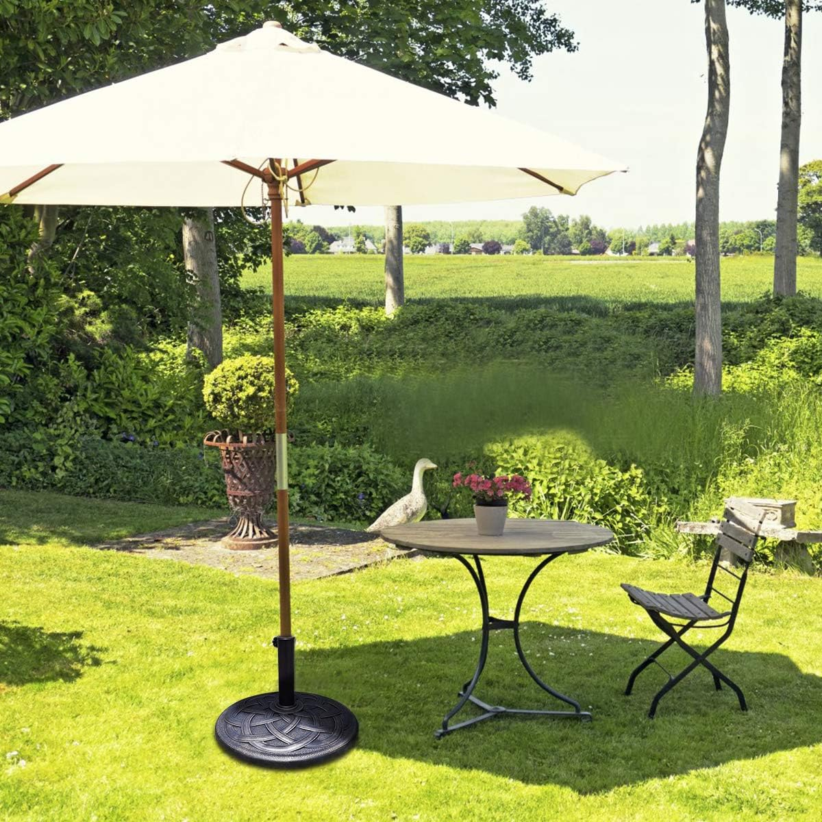 christmas patio umbrella How to Make Outdoor Christmas Decorations for Your Porch and Patio in 2023