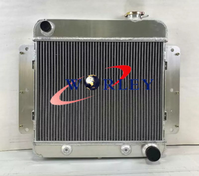 2 Row New Aluminum Radiator for 1962 - 1967 Chevy II Nova L6 Engine 63 64 65 66