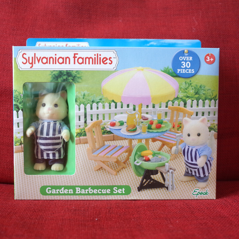 sylvanian families garden barbecue set