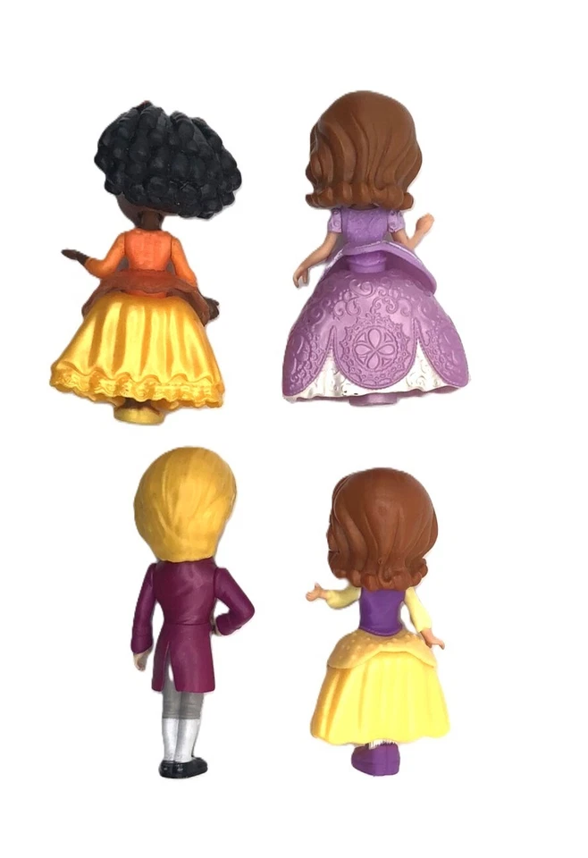 Disney Princesa Sofía la Primera Sofía, Rubí, Hildegarda, Príncipe James 4 Figuras Foto 2 de 4