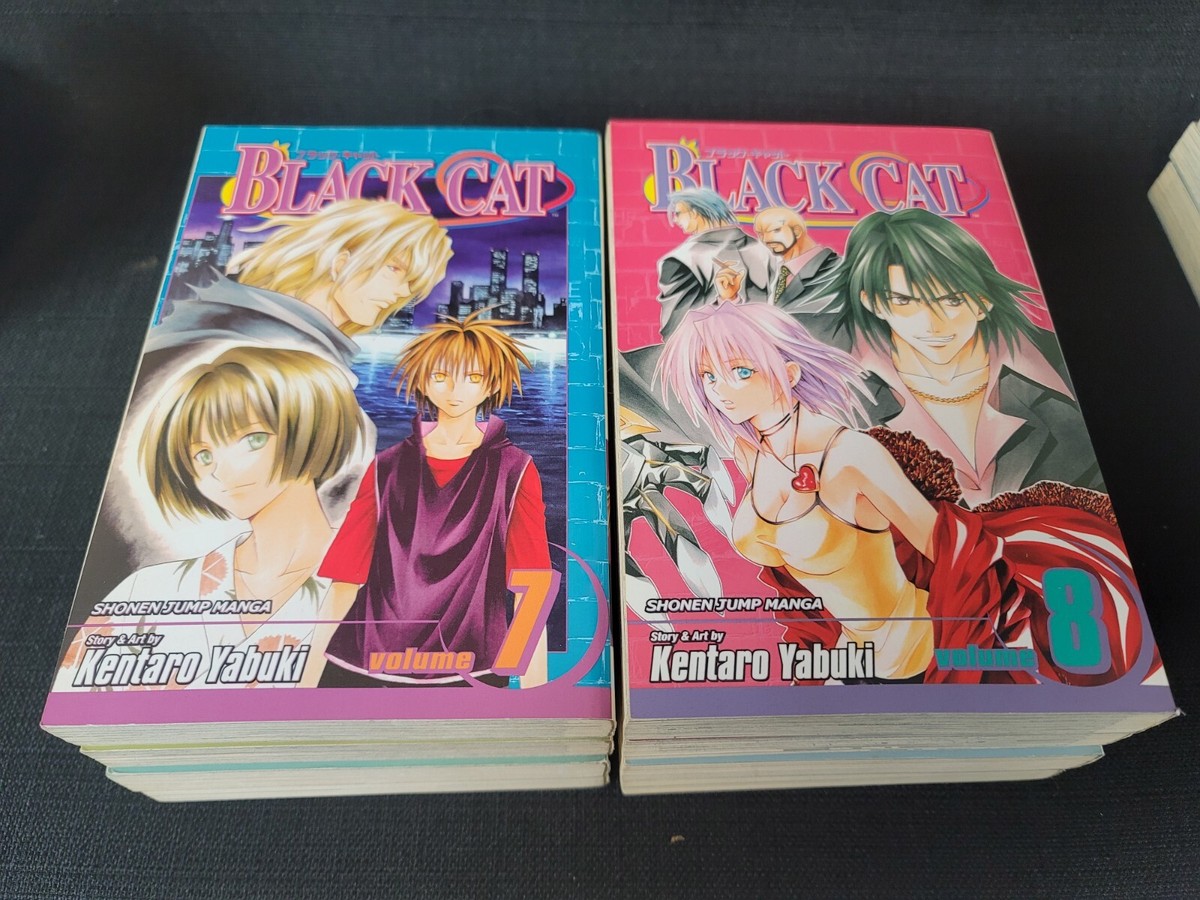 Black Cat By Kentaro Yabuki Manga Vol 1-12 | eBay