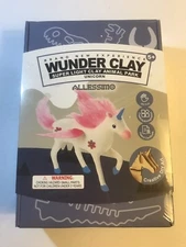 Allessimo Wunder Clay Puzzle Unicorn Model Kit Build Jigsaw Assembly Puzzle