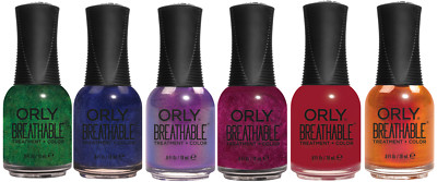 Orly BREATHABLE Treatment + Color Nail Lacquer BEJEWELED Fall 2021 - Pick Any