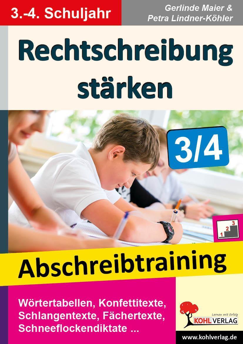 Thumbnail - Rechtschreibung Stärken / Klasse 3-4 Abschreibtraining 3.-4. Schuljahr