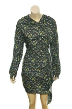 Rhode Resost Ruched Mini Dress S 6 Women's Casual Floral Printed Boho NWD 40598