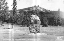 RABBIT EAR PASS Colorado postcard RPPC US USA Sanborn W-1846 monument