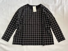 NWT TEA COLLECTION Girls Tee Top Printed Boxy City Grid Size 7 Relaxed