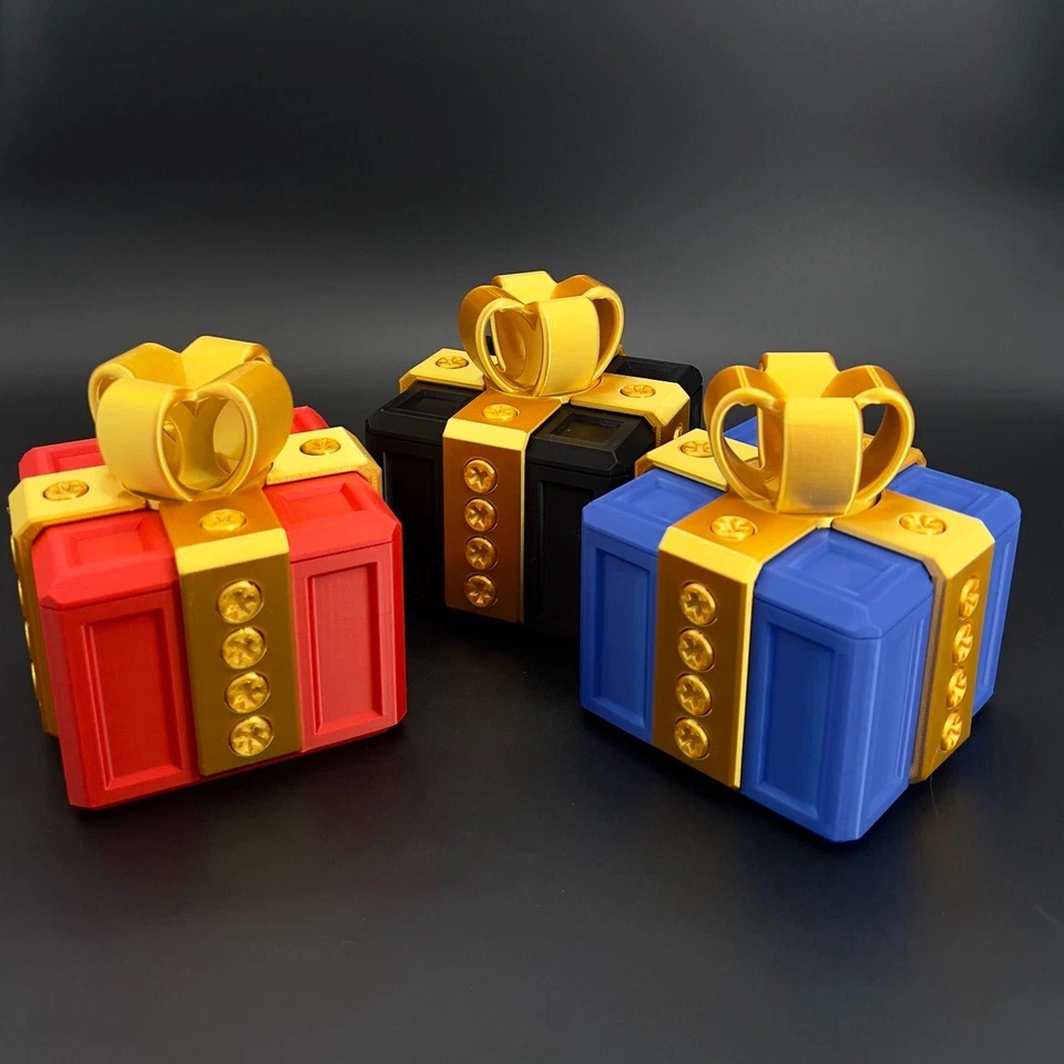 Cajas de regalo molestas - Impresas en 3D - Diferentes colores Foto 3 de 4