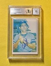 1976 SSPC COOKIE ROJAS #171 BECKETT AUTHENTIC AUTO 10 ROYALS