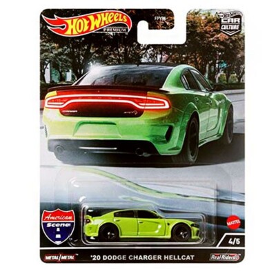 '20 Dodge Charger Hellcat American Scene - Hot Wheels Car Culture HCK04 1:64  