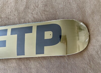 FTP GOLD Deck Skateboard Size 8.25 FuckThePopulation Limited
