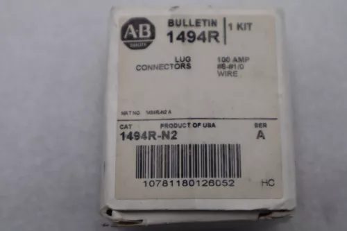 ALLEN BRADLEY 1494R-N2 LUG CONNECTORS NEW OPEN BOX STOCK K-3248