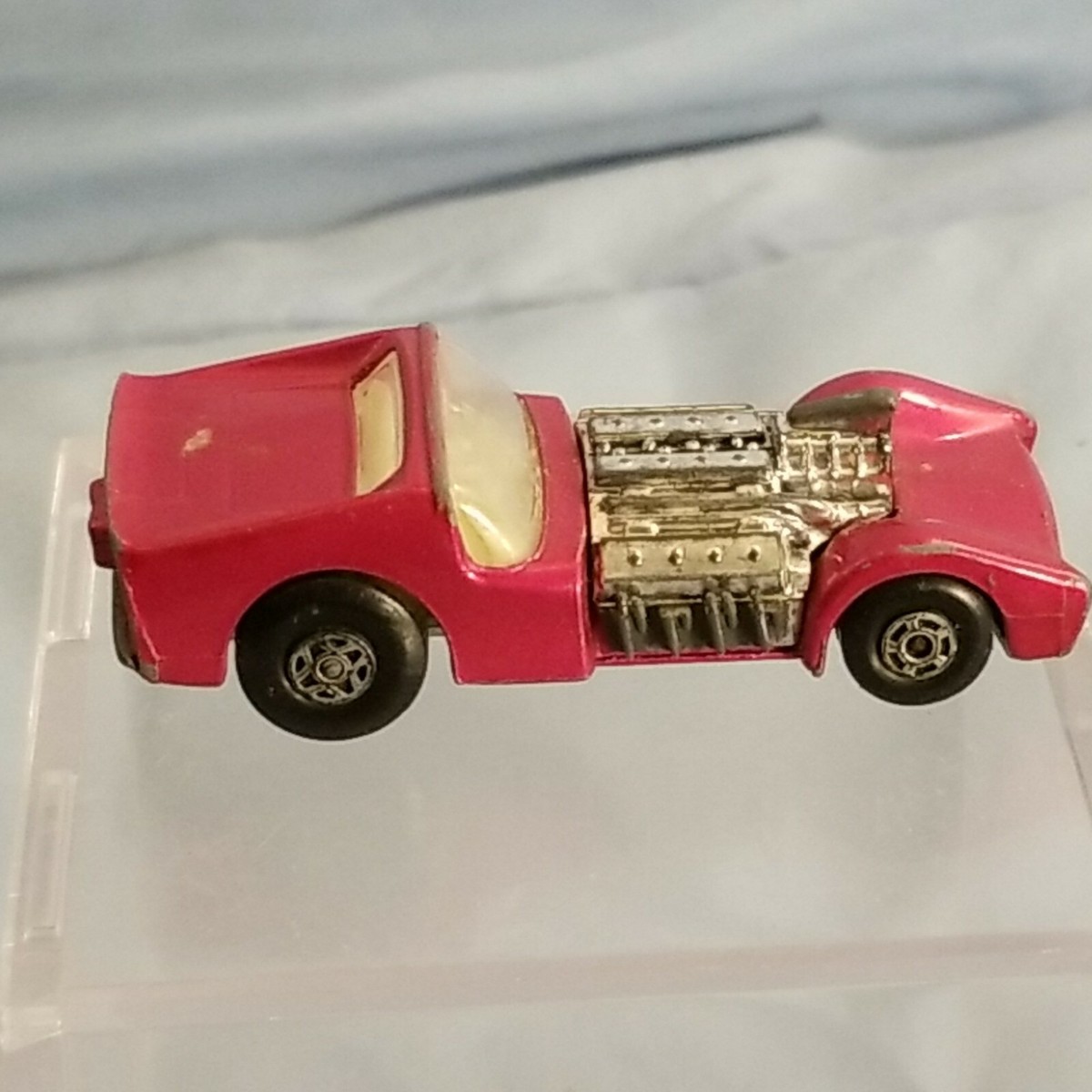 1970 Vintage Lesney Matchbox Superfast No.19 ROAD DRAGSTER Pink