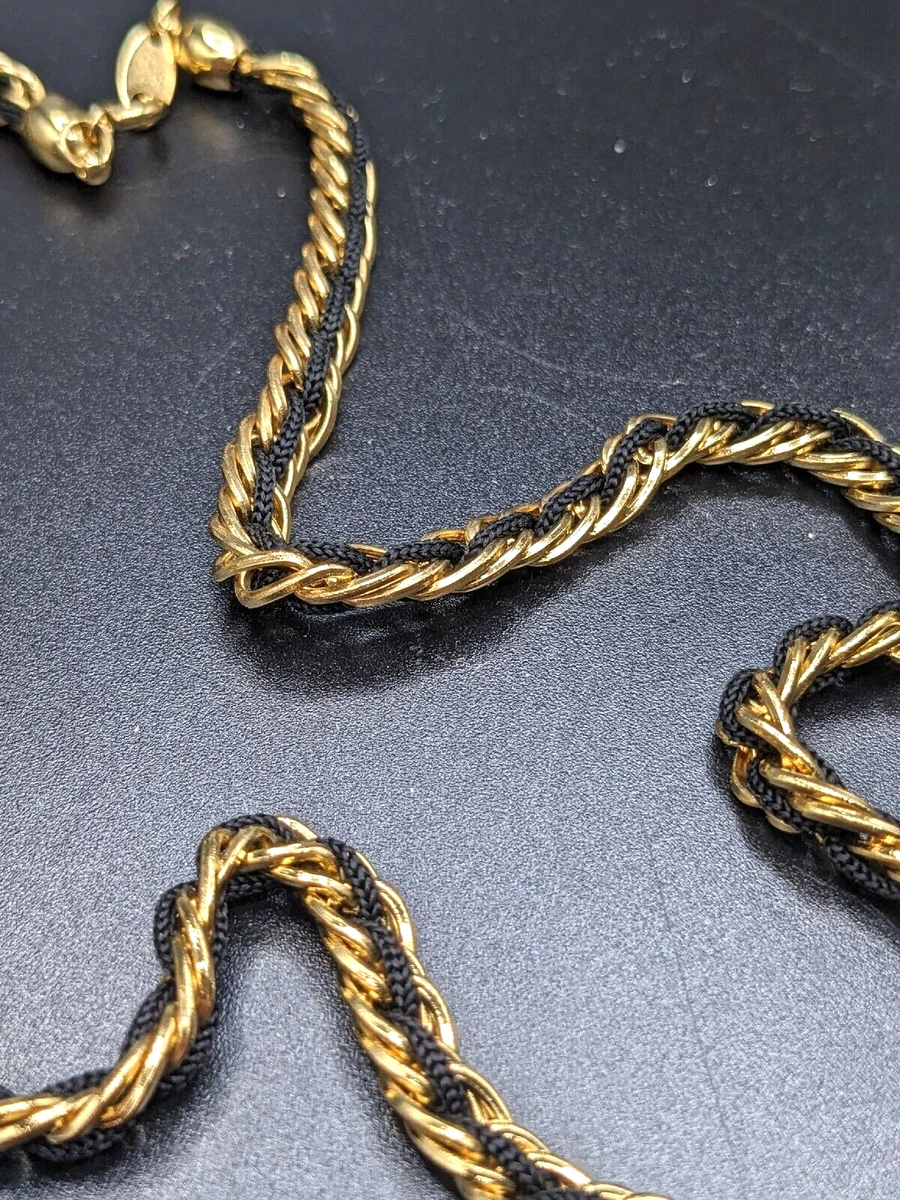 Trifari tm gold necklace deals