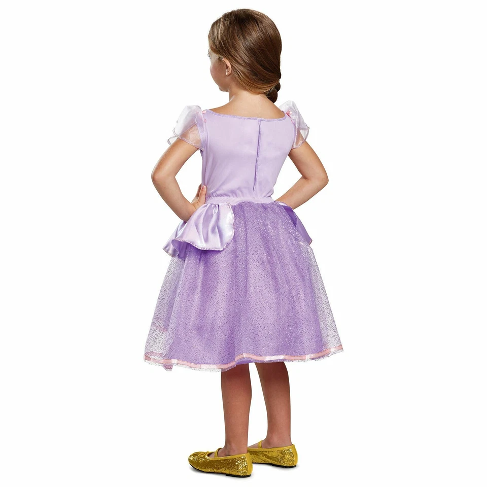 Fantasia clássica de Halloween Rapunzel feminina - Lilás emaranhado tamanho M (7-8) --D2- - Imagem 2 de 2