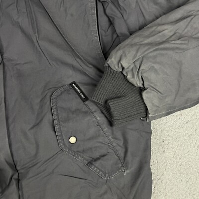 Veste Homme Vintage Members Only Europe Craft - Taille 42, Gris Clair, Doublée