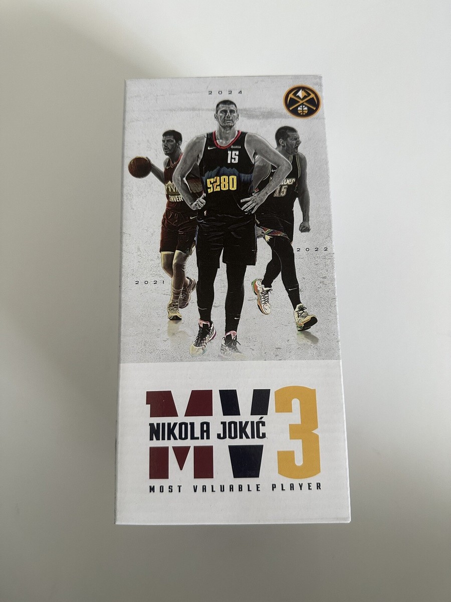 Rare Nikola Jokic Denver Nuggets MV3 Bobblehead Limited to