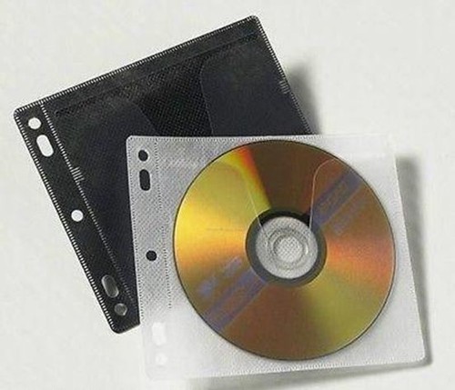 PREMIUM 300 COLOUR double sided Plastic Sleeves CD DVD BD-R Cover HOLD 600 GREEN - Picture 2 of 5