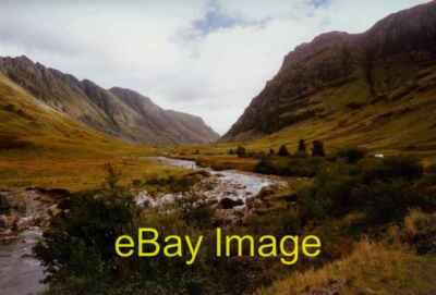 Photo 6x4 Glencoe and River Coe Glencoe/NN1058 Lookup up Glencoe from be c1995